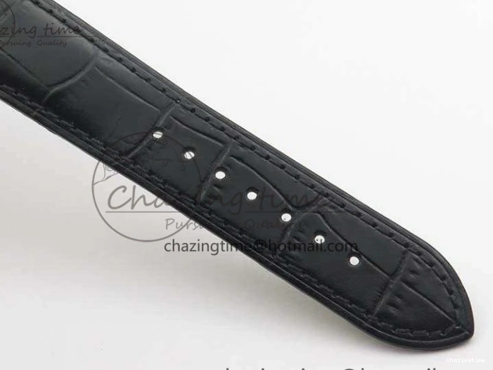 0124 AllSeason Seamaster Edizione Venezia SS Best Edition Black Dial On Leather Strap A 8122